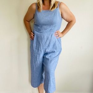 Old navy Light chambray romper XL
